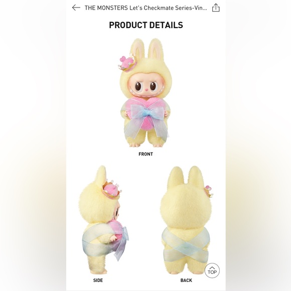 Pop Mart Let's Checkmate Labubu - Picture 3 of 4